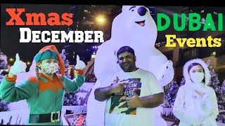 Christmas Events in Dubai || Dubai Festival Mall Christmas Event Polar Bear || Dubai December Events