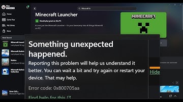 Fix Minecraft Launcher Not Installing Error Code 0x800705aa On Xbox App/Microsoft Store PC