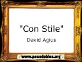 Con Stile - David Agius [Pasodoble]