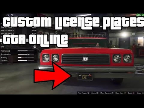 How to Get Custom Plates On Any Car GTA Online Updated Tutorial