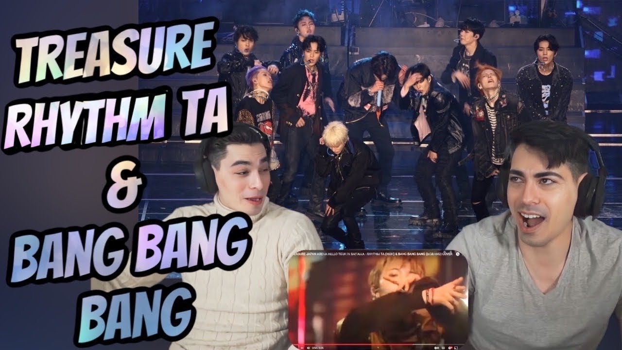 Каверы TREASURE на песни «Rhythm Ta» и «Bang Bang Bang» (реакция)