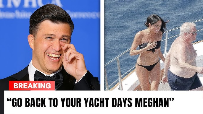 Meghan LOSES IT After Colin Jost DROPS Her PRIVATE Yacht Photos Online  Everywhere
