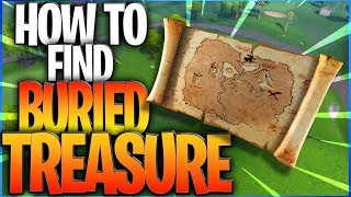 How To Find Buried Treasure In Fortnite