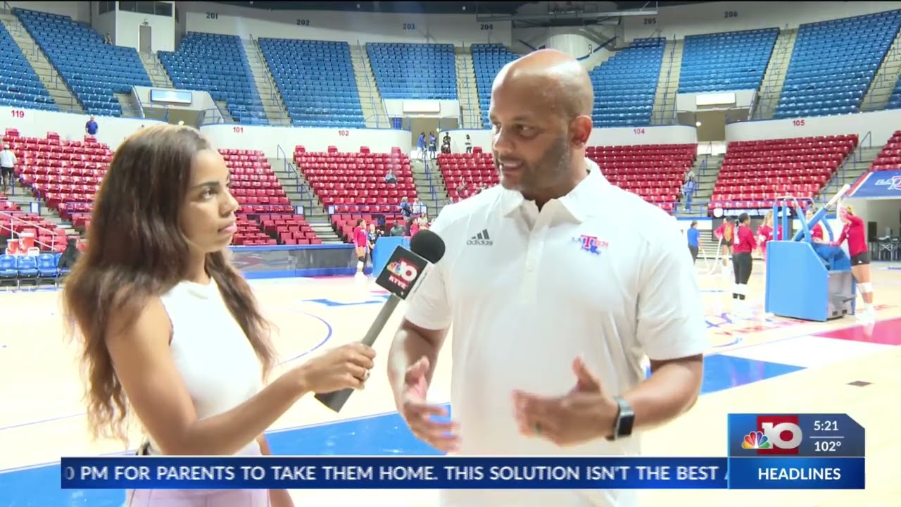 NBC 10 Sports | Live Interview with Louisiana Tech's Athletic Director | August 20, 2023.
