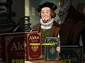 How Aldus Manutius Revolutionized Books #history #facts