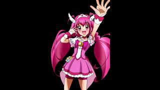 Bella Green as Cure Happy. (UK Dub)