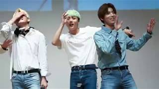 [SF9 영빈] 180318 SF9 건대 팬사인회 맘마미아 -1.5배속 (영빈)