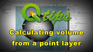 QGIS Calculating a Stockpile Volume