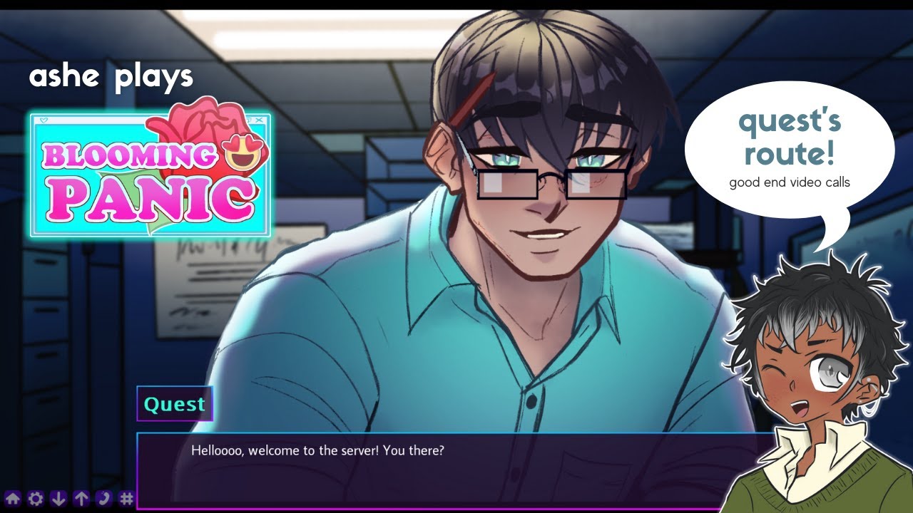 Blooming Panic Quest's Route Good End All Video Calls (plus me