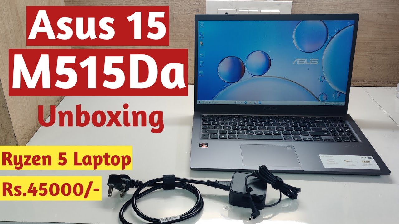 Asus 15 M515Da Laptop Unboxing ( Ryzen 5-3500U/8gbRam/512gbSsd/15.6 FHD