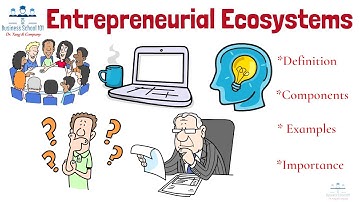 What is Entrepreneurship ecosystem? | Entrepreneurship | From A Business Professor