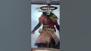 what is your weekend plan? Made a Short video for weekend #pcgaming #pcgamingsetup #acer #shorts