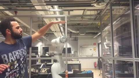 Obstacle Avoidance using Kinect and Skeletal Tracking