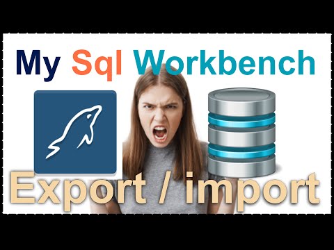 Vídeo: Como faço para exportar um esquema de banco de dados MySQL?
