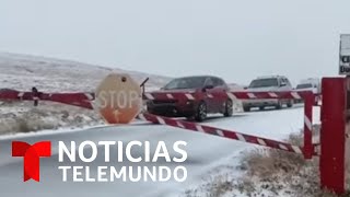 Alerta en Denver, Colorado, por poderosa tormenta invernal | Noticias Telemundo