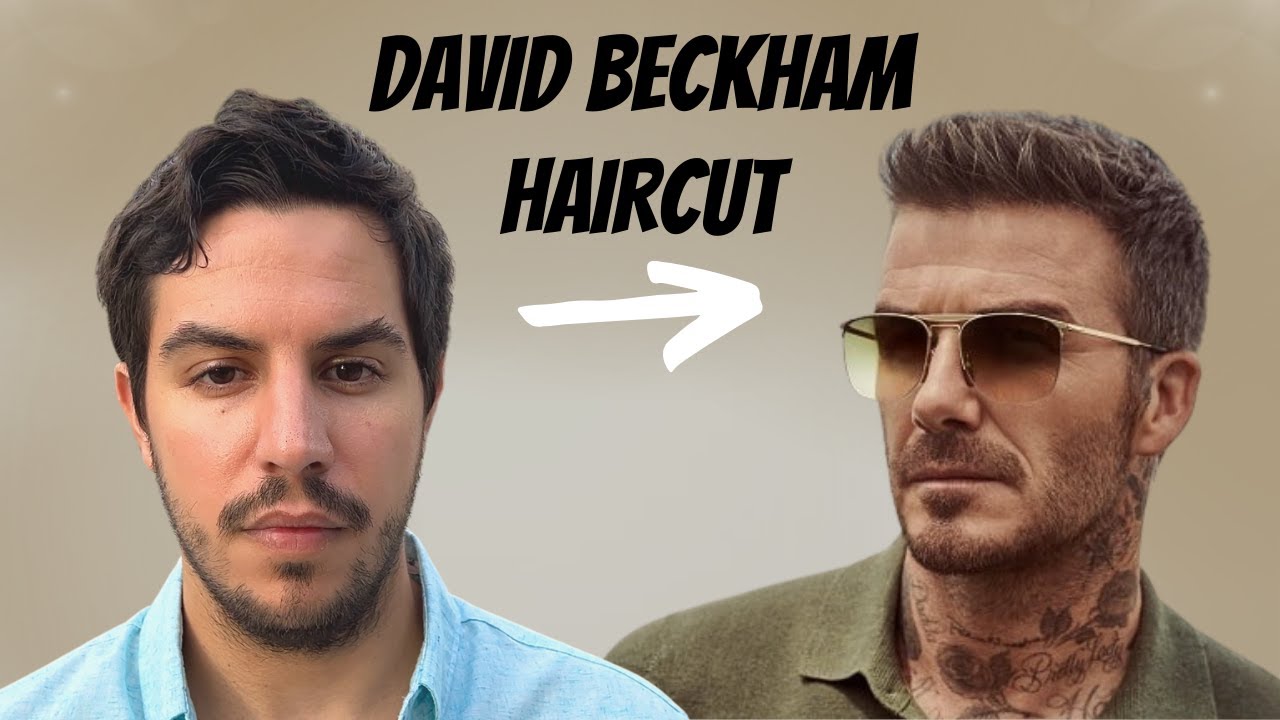 David Beckham Haircut Tutorial | How To Cut Hair Like David Beckham -  YouTube
