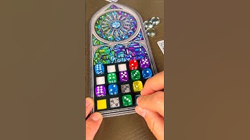 Sagrada is still one of the best dice games in our collection! #dicegame #familygames