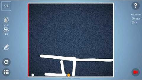 Check out how I solved level 57 in Brain It On! #BrainItOn