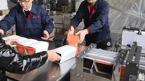 Sleeve carton online forming machine / Semi automatic Cartoning Machine