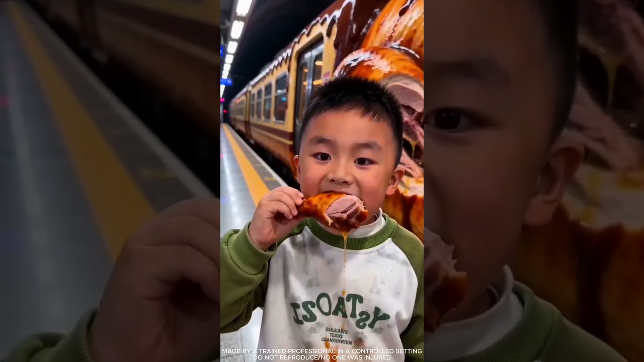 ローストチキントレインカービングチャレンジ
