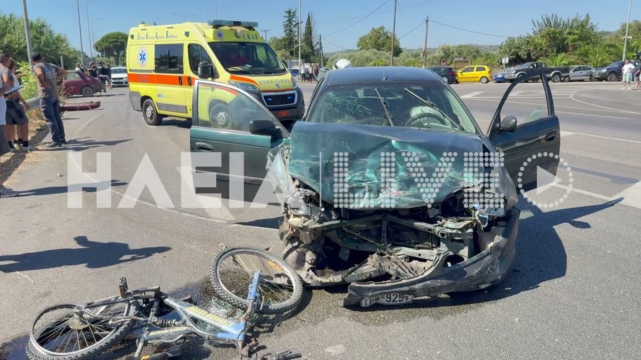 ilialive.gr - Ένας νεκρός και τέσσερις τραυματίες σε τροχαίο δυστύχημα στη διασταύρωση Λαμπετίου