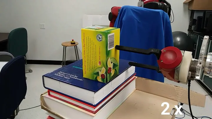 Grasping rectangular object using tactile interactive perception - a boundary case