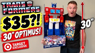 I Bought the $35, 30” Optimus Prime Everyone Is Talking About! screenshot 4