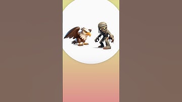 Eagle + mummy🔥| Animash - Animal Fusion #animash #shorts #youtubeshorts