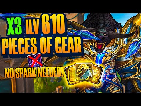 Get x3 ilv610 Gear on ALL Characters Right Now - World of