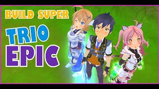 "BUILD SUPER" Trio Epic - Claris Chase & Amy Level 60 Full Abyssal Equipment | Epic Conquest 2.