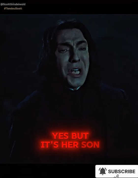 Severus, if you truly love her~ NO ONE CAN KNOW! #harrypotter #snape #lily #voldemort #hogwarts