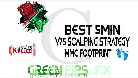 Best 5 Minutes Scalping Trick  On Volatility V75 | 95% Winning Rate | - MMC FOOTPRINT STRATEGY