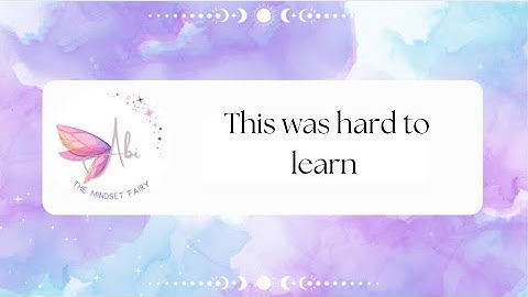 Some realisations are the most heartbreaking 