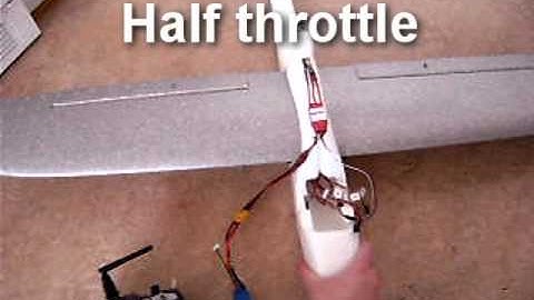 Easystar motor test w1116