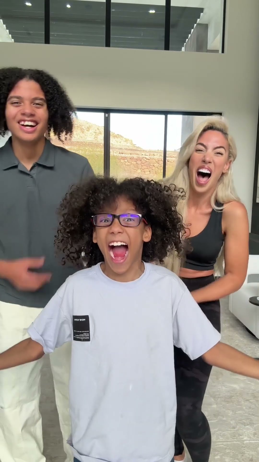 Our family viral laughing cover of baby Justin Bieber #shorts how did we do!?