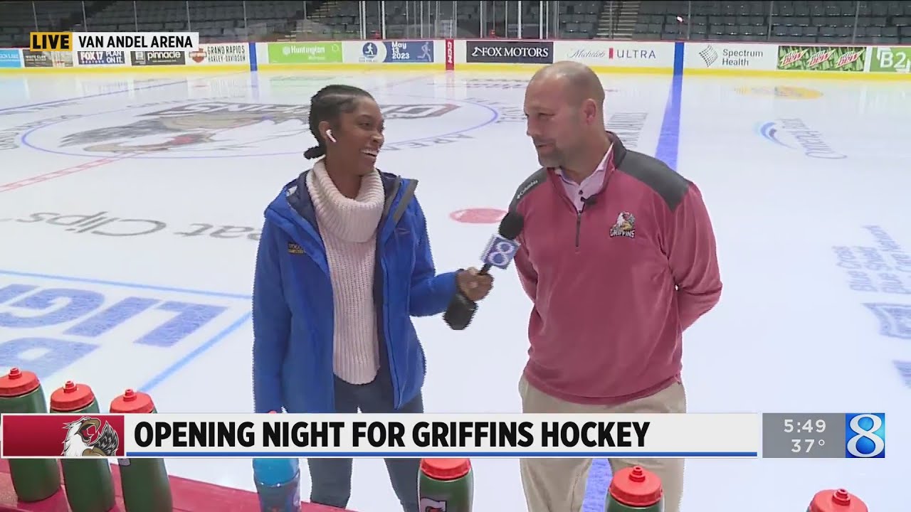 Grand Rapids Griffins Griffins Head Coach Ben Simon discusses the rookies on this seasons roster
