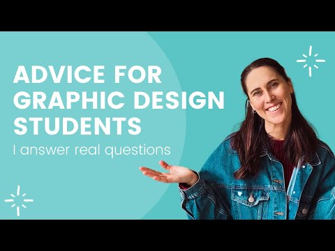 Advice for graphic design students - Real questions from students