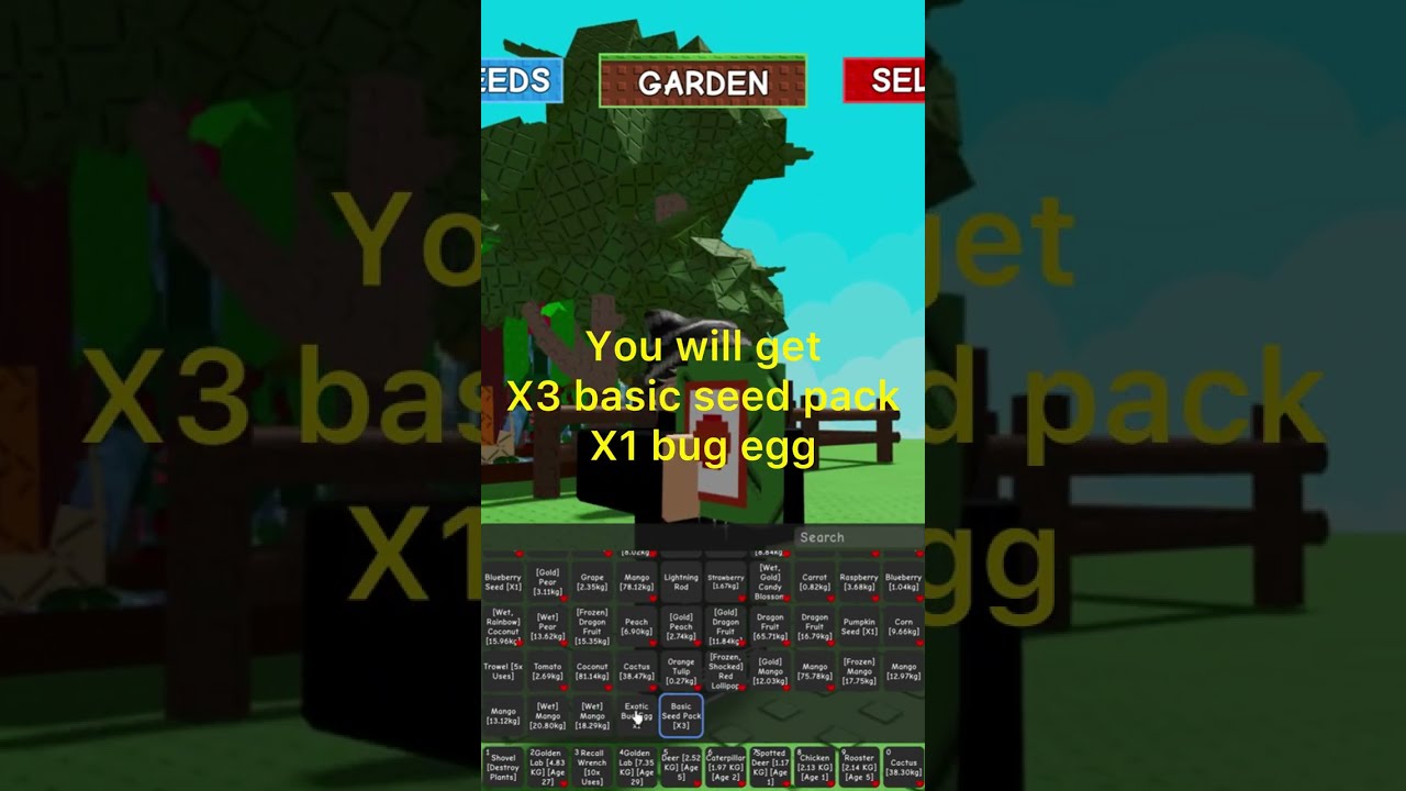 Use This Code Now In Gag New Update It Is OP Growagarden Op