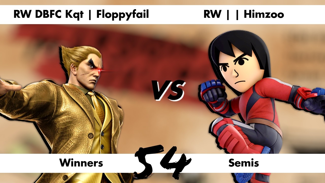 Maroon Mixups #54 - Floppyfail (Kazuya) Vs. Himzoo (Mii Brawler) - Winners Semis