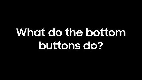 Galaxy S7: Bottom Buttons