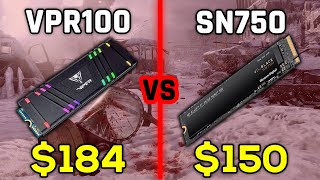 Patriot Viper VPR100 RGB vs WD Black SN750 - Comparison