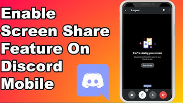 How to Enable Screen Share Feature On Discord Mobile | Discord Screen Share On Android And IOS