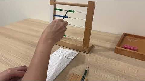 Montessori Bead Frame: Introduction, Overview of the paper, Number creation, Static&Dynamic addition