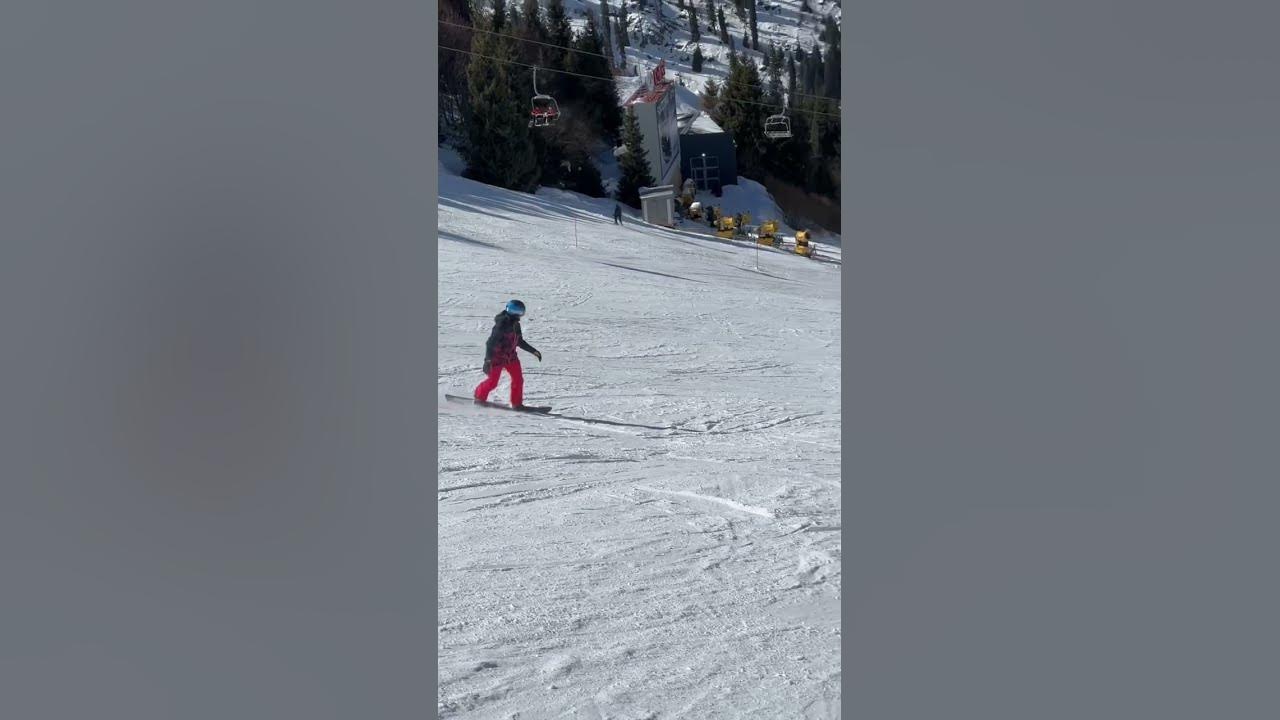 Ski resort Shymbulak. Kazakhstan. Almaty. Горнолыжный курорт Шымбулак ...
