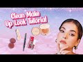 Tutorial Clean Make Up Look ! sambil Review wardah