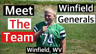 Meet the team Winfield Generals in WV True Southern Accent