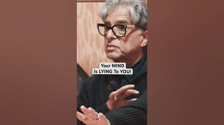 You’re Not Anxious — Just Disconnected 🕊️✨| Deepak Chopra #shorts
