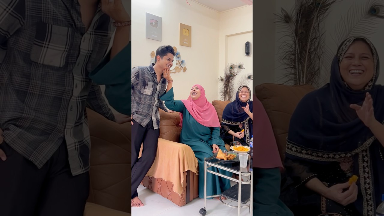 Aaj Maza Aaya Ghar Pe Mehman Aaye❤️🌙| #anishavlog #viral #funny #shorts