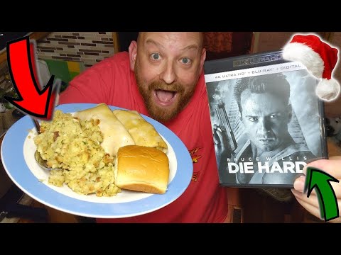 SPECIAL THANKSGIVING SATURDAY NIGHT SNACK AND A MOVIE RE-RUN! DIE HARD with TURKEY ROLLS & STUFFING