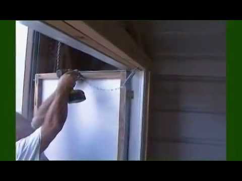 How to build a shed door with metal trim. - YouTube